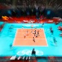 Women's Volleyball Preliminary round pool B match between China and Korea